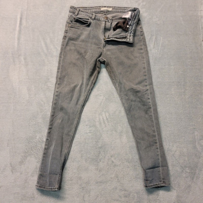 Vintage Levi Strauss & Co. 721 Woman Jeans Hi-Rise Skinny Jeans Size 30 Gray
