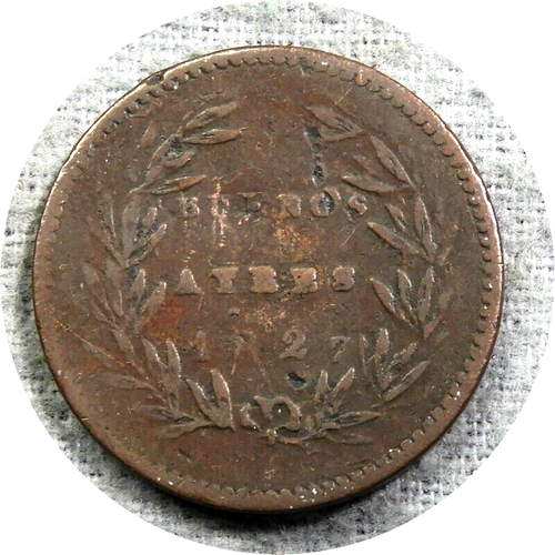 elf Argentina Buenos Aires Banco Nacional 5/10 Real 1827 eBay