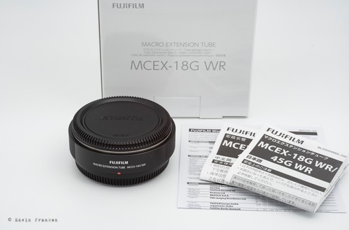 Fujifilm Macro Extension Tube MCEX-18G WR NEW CONDITION in Original Packing