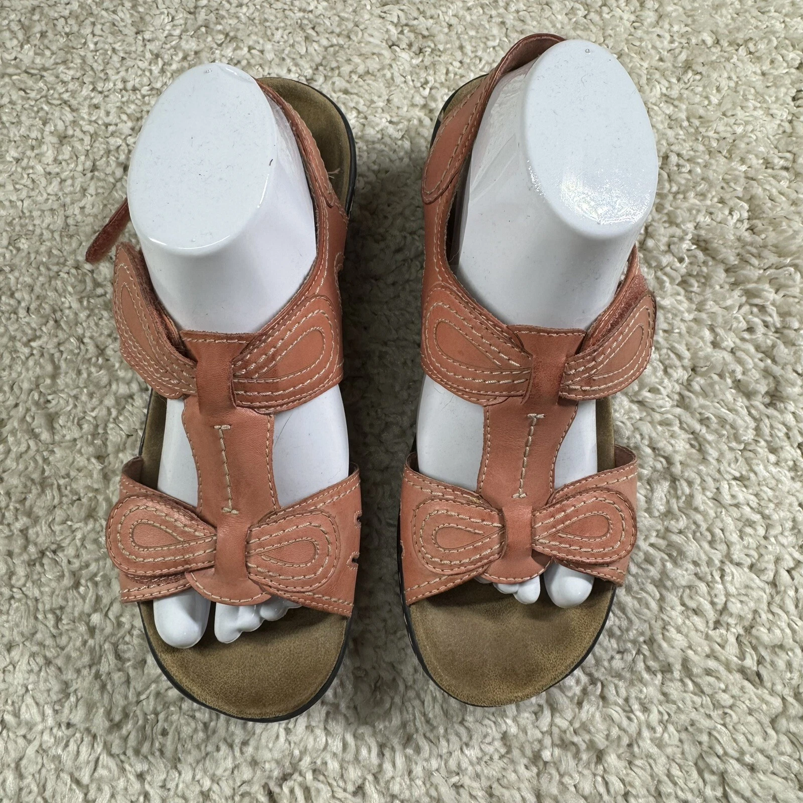 Clarks Sandali Donna 10M Pelle di Pesca Sandali Donna 26065780