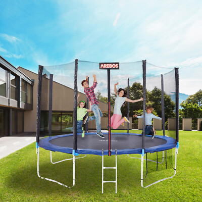 Coussin De Protection Pour Trampoline AREBOS – Remplacement Résistant Aux UV Et Intempéries, Diamètre 305 Cm