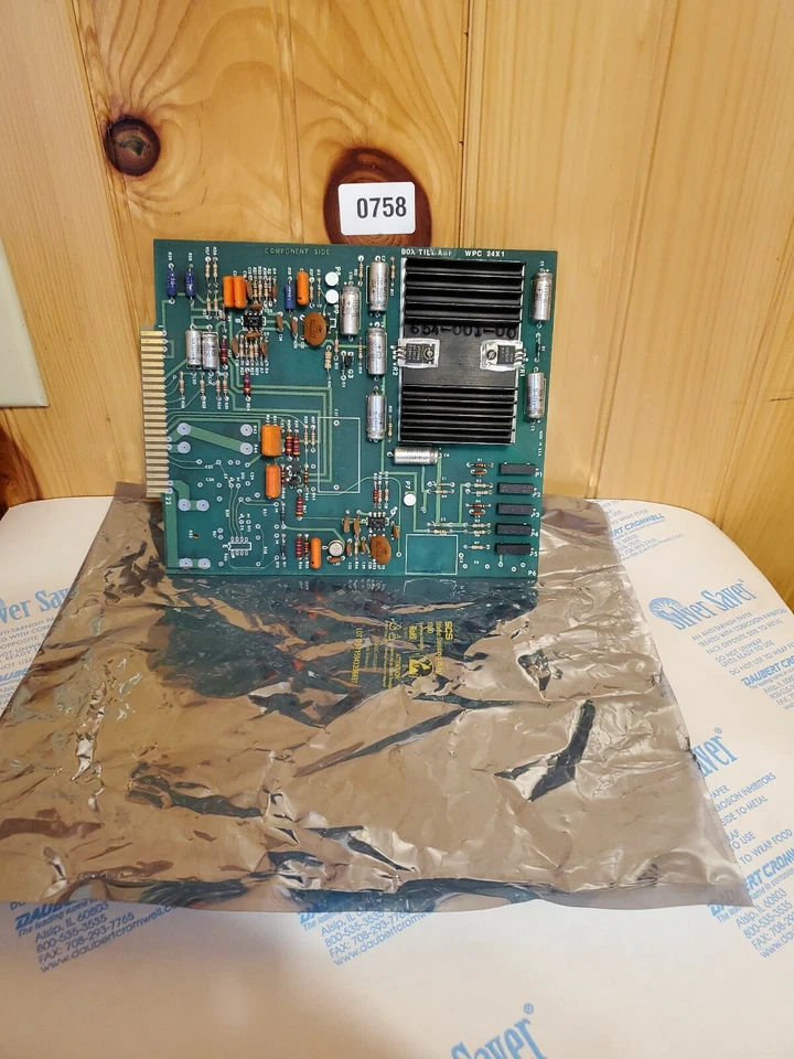 WPC 24X1 BOX TILT AMP CIRCUIT BOARD *IN*STOCK*USA* READY TO SHIP  - Image 2 of 4