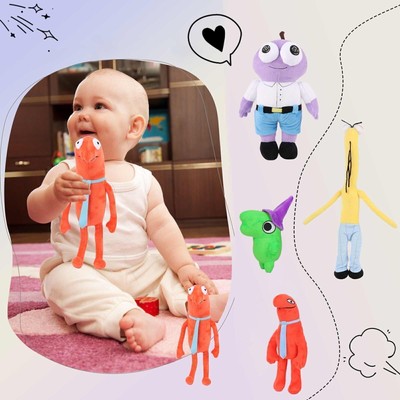 Smiling Friends Plüschpuppe Charlie Mr Frog Pim Pimling Glep Soft Plushies Toys
