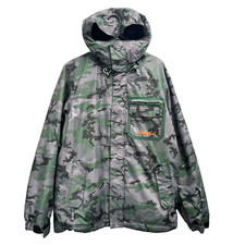 O'Neill Freedom Series Small Grey Camo Ski Snow Insulated Jacket 8K Waterproof