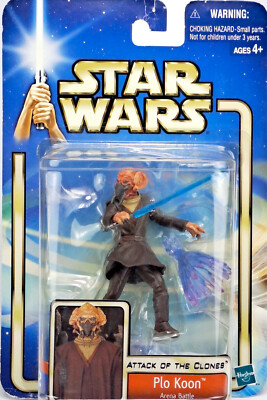 PLO KOON GEONOSIS ARENA BATTLE AOTC STAR WARS SAGA COLLECTION 2002-2004 HASBRO B