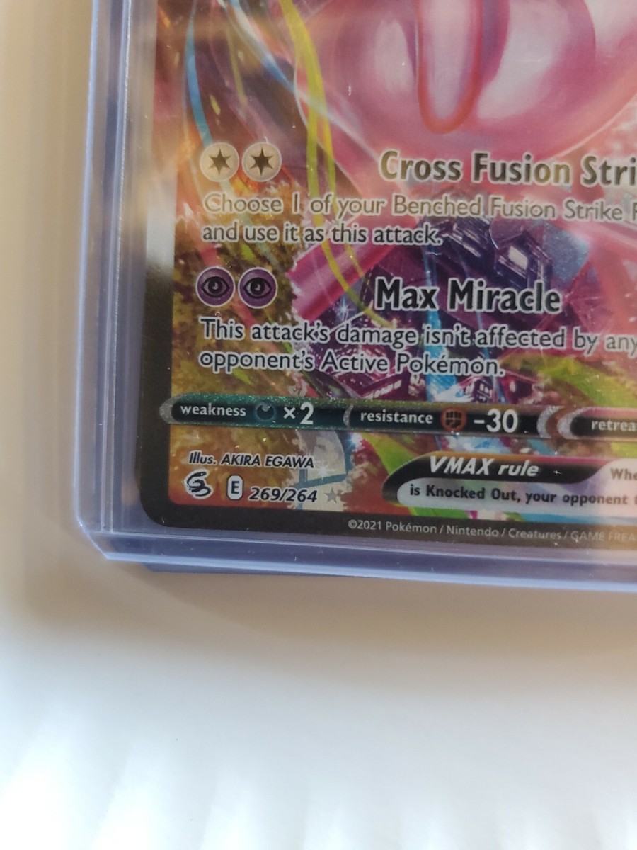 Fusion Strike Mew Vmax 269/264 Secret Rare | eBay