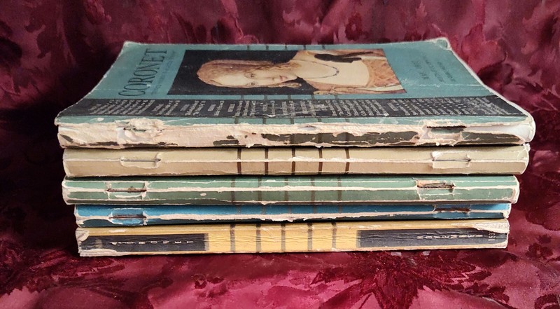 Coronet magazine Reading Copy Lot issues 1937