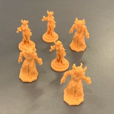 LOT 6 HEROES WARS GAME Miniature For Dungeons  Dragon D D DD Figure SFG TOY WP