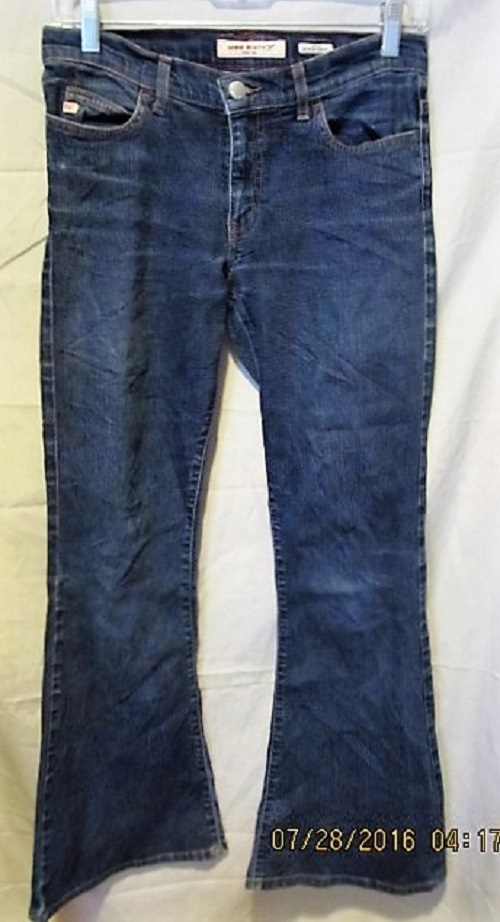 MISS SIXTY DARK WASH BOOT CUT SUPERTOMMY JEANS SZ 27 NWOTS