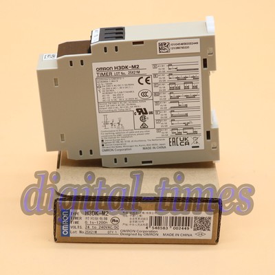 1PC New Omron Timer Relay H3DK-M2 24-240VAC/DC Free Shipping#JL