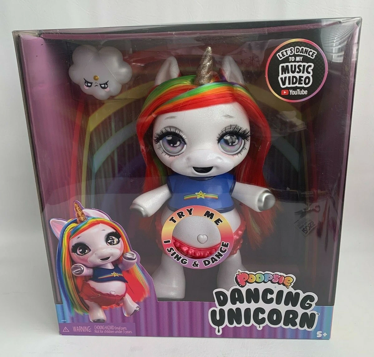 Poopsie Slime Surprise Dancing Unicorn-Rainbow Bright Star Doll