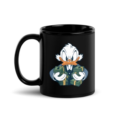 Scrooge McDuck/Dagobert Duck, lustige Tasse/mug, Geschenk, Merch, Retro, Donald