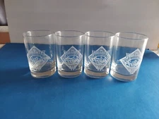 Set Of 4 Wizard of Oz 50th Anniversary Glasses Whataburger 1989 Collector