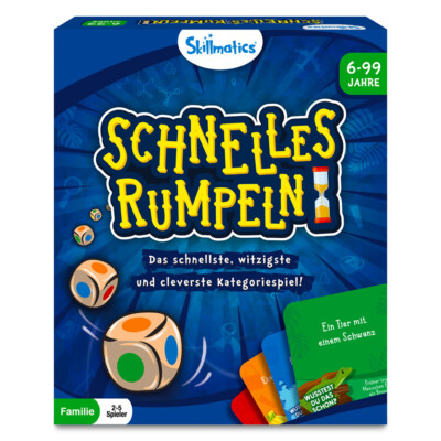 Skillmatics - Schnelles Rumpeln - schnellste, witzigstes Kategorie Kartenspiel
