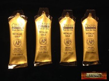 M00298x4 MOREZMORE Genesis Heat Set Paint Metallic Gold Value Pack