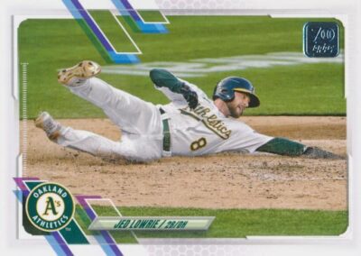2021 Topps Update #US78 JED LOWRIE - Oakland Athletics