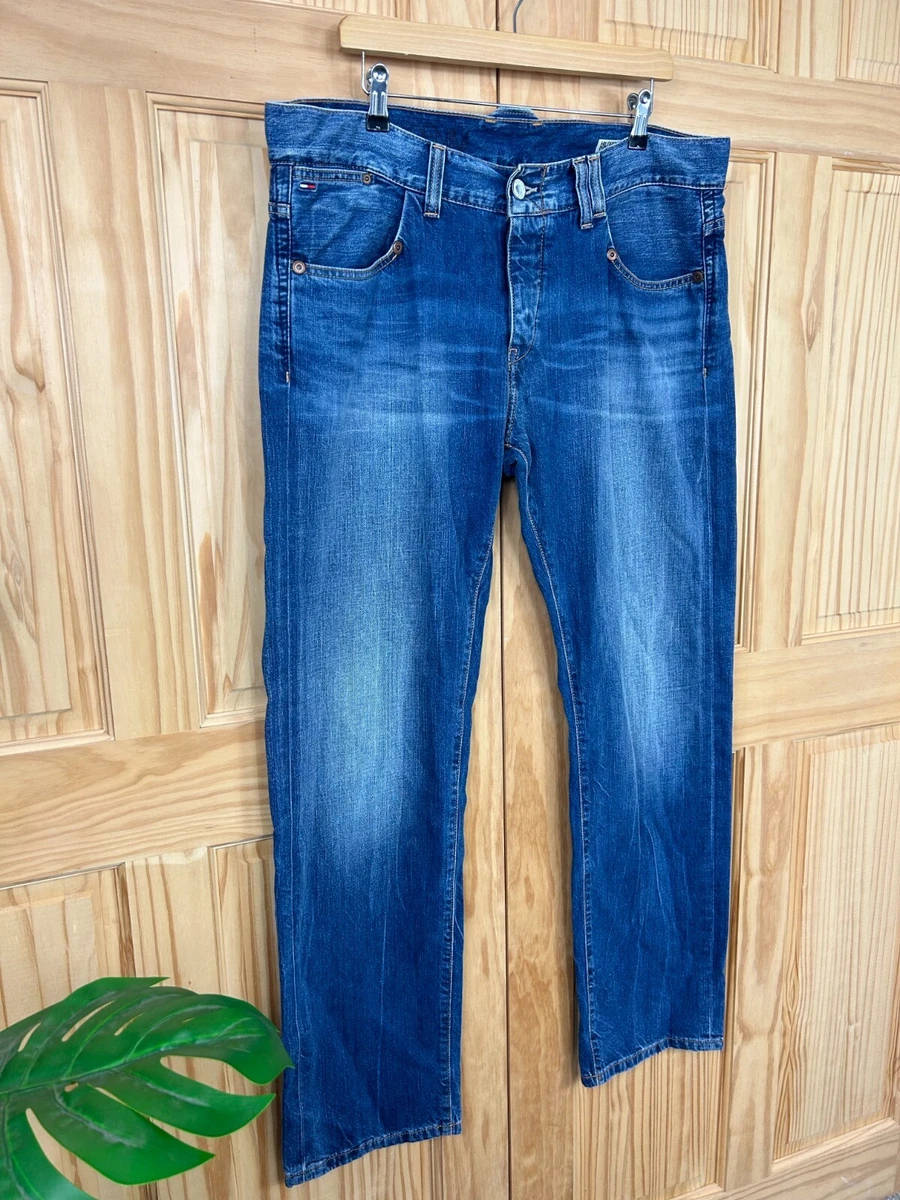 Tommy Hilfiger Denim Jeans W36 L32 Men Rogar Regular Blue Slim