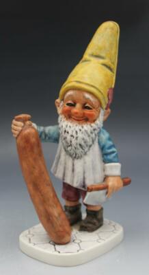 West German Goebel TMK4 Co-Boy Wim the Butcher Gnome Figurine Well 507