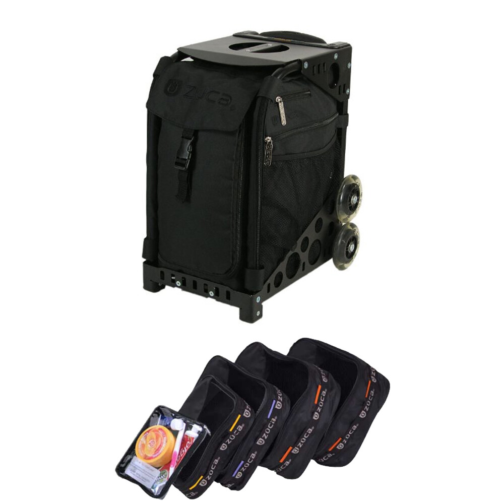 Zuca Stealth Sport Insert Bag with Black Non-Flashing Wheels