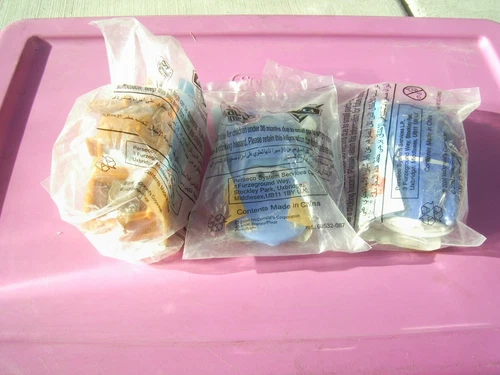 Lot Of Three Disney/Pixar Mcdonalds Toys!  Mater, Hudson and Porsche