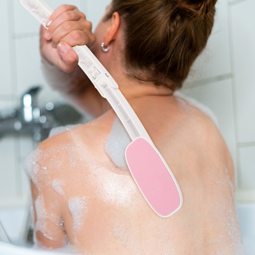 Applicator Shower Back Scrubber Buttpaste Lotion for Women Exfoliator - Bild 12 von 12