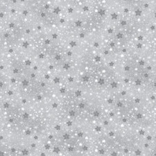 Comfy Flannel Grey w/ Stars 9831-99 BTY
