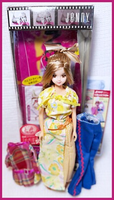 VTG Takara Japan Photogenic Jenny 1/6 Fashion Doll Licca Barbie with Box Y2K
