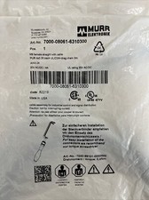 NEW Murr Elektronik 7000-08061-6310300 M8 Female Straight w/ Cable Leads