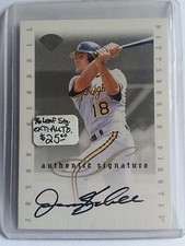 1996 Leaf Signature Extended Autographs #98 Jason Kendall SP/2500 : Pittsburgh