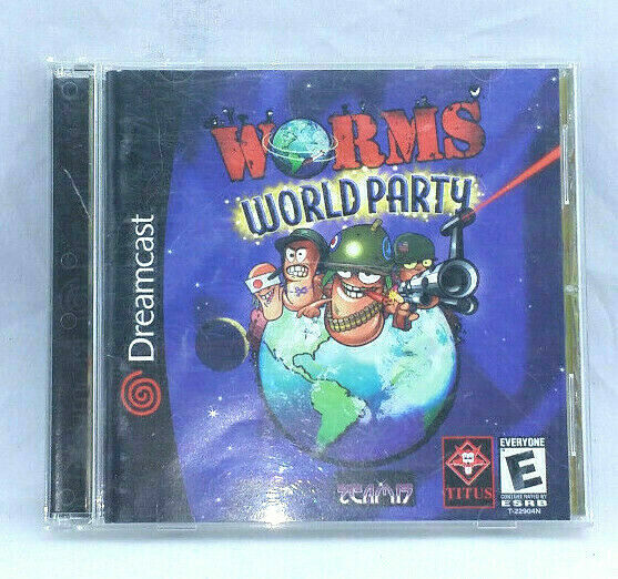 Worms world party sega dreamcast - Jeux vidéo