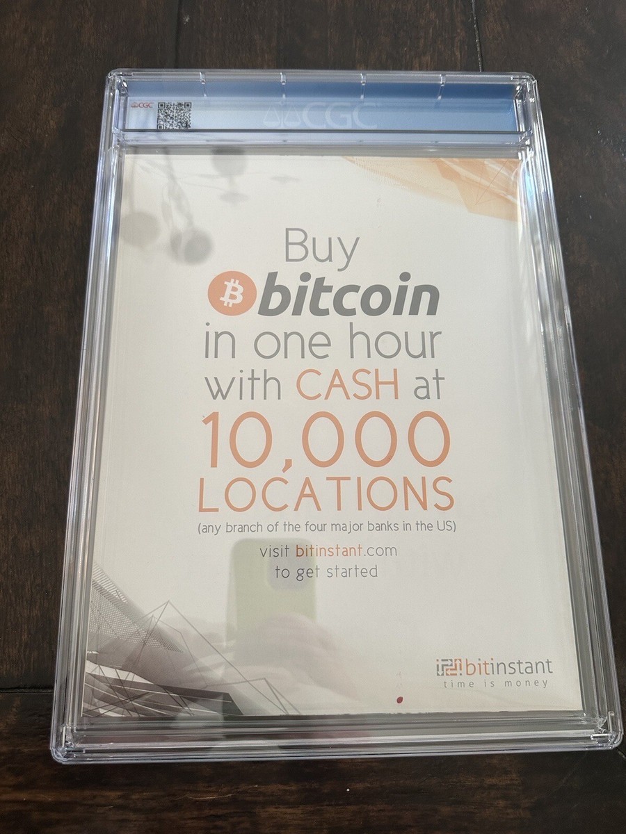 Bitcoin Magazine #1 1st Issue GRADED CGC 9.4 Own Part Of