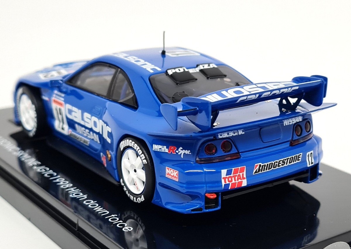 Ebbro 1/43 Nissan Skyline GT-R R33 JGTC 1998 Calsonic High Ebbro 1/43 Nissan Skyline GT-R R33 JGTC 1998 Calsonic High