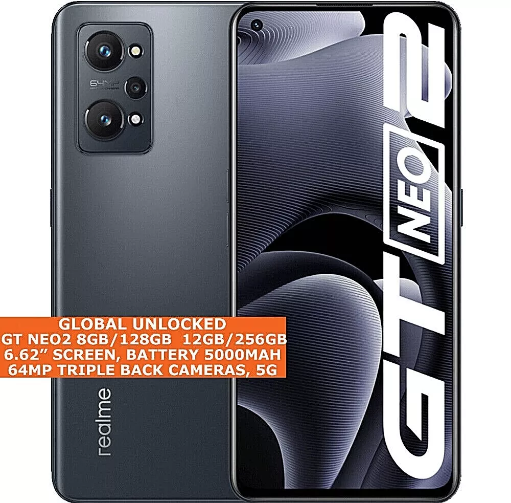 REALME GT NEO2 8/12gb 128/256gb Octa-Core 6.62