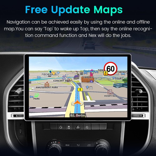 13.1" Android 13 Autoradio GPS SAT NAV DAB Carplay Für Mercedes Benz Vito 3 W447 - Bild 8 von 15
