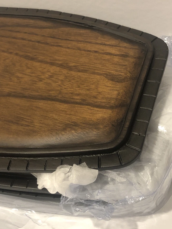 Ventiladores de teto Emerson B108HCW 22 polegadas esculpidos à mão nogueira interna-externa NOVO EM FOLHA - Imagem 3 de 4