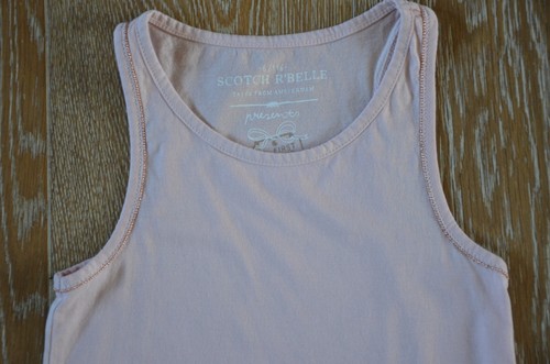 Scotch R'Belle Girls Blush Pink Tank Top Size 6 EUC - Picture 2 of 6