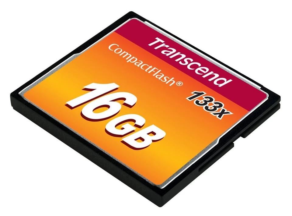 Transcend 16GB 133x Compact Flash 16 GB CF Memory Card - Image 2 of 2