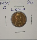 1934-D BU Lincoln Wheat Penny