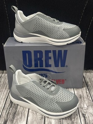 Drew Dri-Lex Women's Sprinter Athletic Shoes Gray Size 9 WW Retail $159