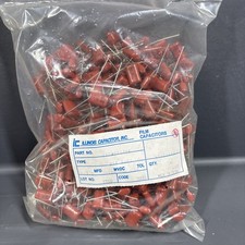 400 PCS Illinois Capacitor 105MSR100K Film Capacitors Radial Lead New Bulk Lot