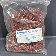 Illinois Capacitor 105MSR100K, Lot Of 400 Pieces