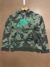 Nike Just Do It Camoflague Hoodie Size Small