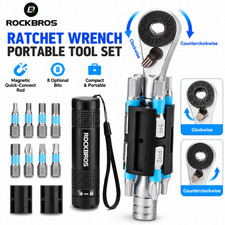 ROCKBROS Bike Ratchet Wrench Tool Set Portable Bicycle Repair Kit MTB Road Bike
