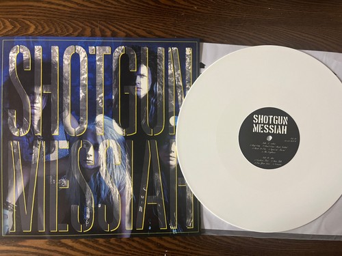 Shotgun Messiah S/T 1989 White Vinyl Record Tim Skold Harry Cody Glam Hair Metal prezzo ebay