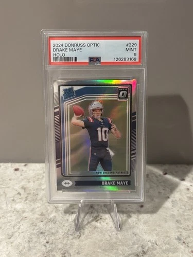 2024 Panini Donruss Optic - Rated Rookie Drake Maye #229 Holo Prizm (RC)