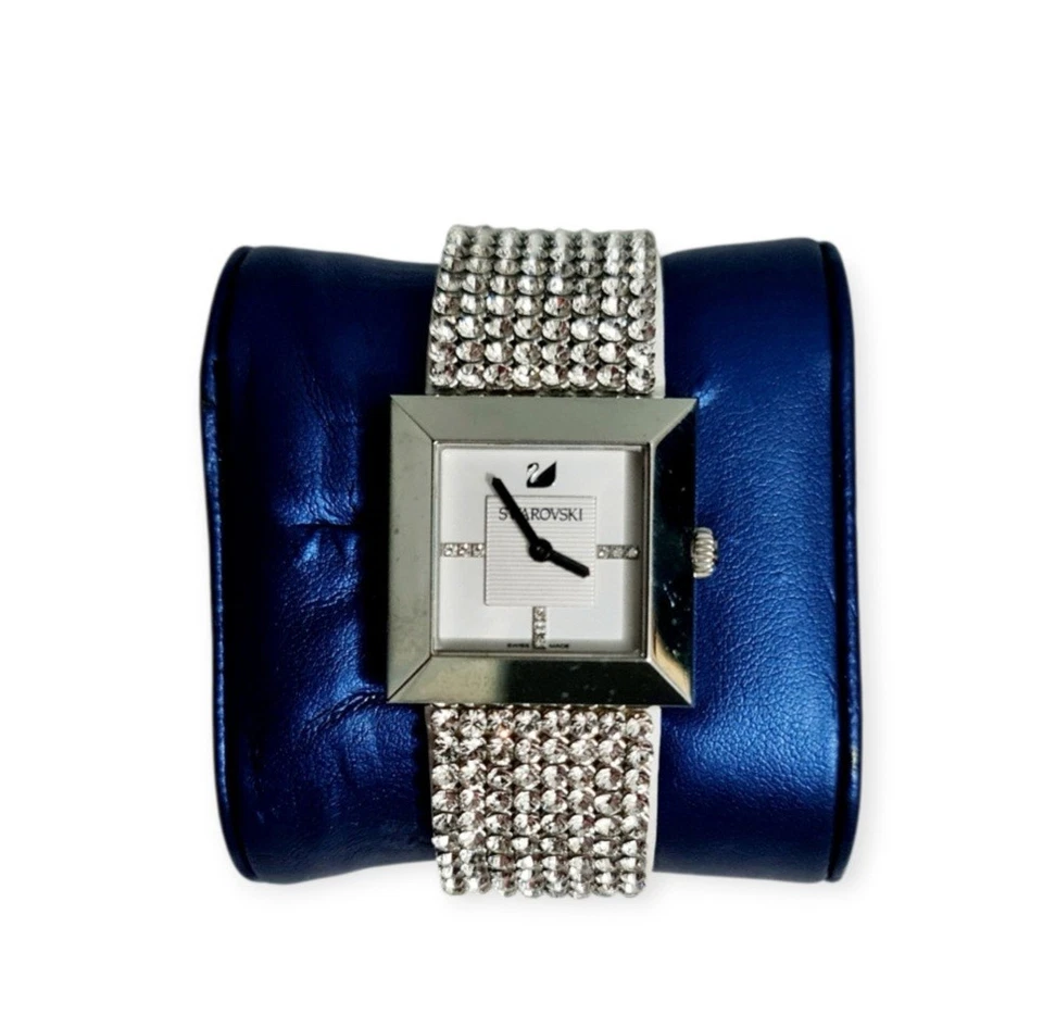 Часы Swarovski браслет кристалл наручные часы Elis из нержавеющей стали см. фотографии - Изображение 2 из 4