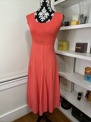CREA CONCEPT Comfortable Coral Size 36 Lightweight Long Dress