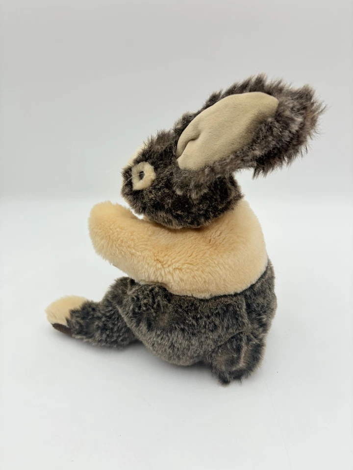 Juguete de peluche Folkmanis Dutch Bunny marioneta conejo realista Animal Story Learn 11" Foto 3 de 4