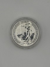 2018 .999 Silver Britannia Coin Oriental Border, 1oz, in Capsule