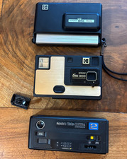 Lot of 3 Kodak Cameras - Disc 3100 - Disc 4100 - Tela Ektra 2 - Untested